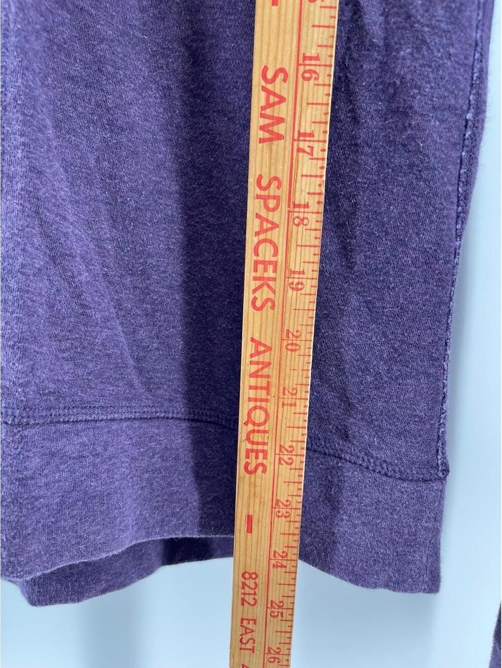 Lululemon Y2K In A Cinch Reversible Pullover Purple Striped Long Sleeve Womens - Picture 7 of 9
